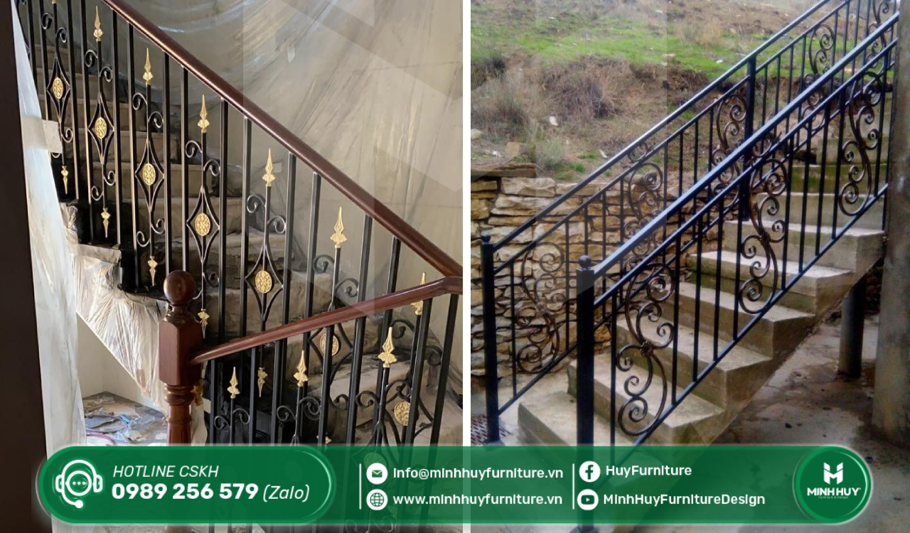 làm khung sắt lan can quận tân phú tphcm