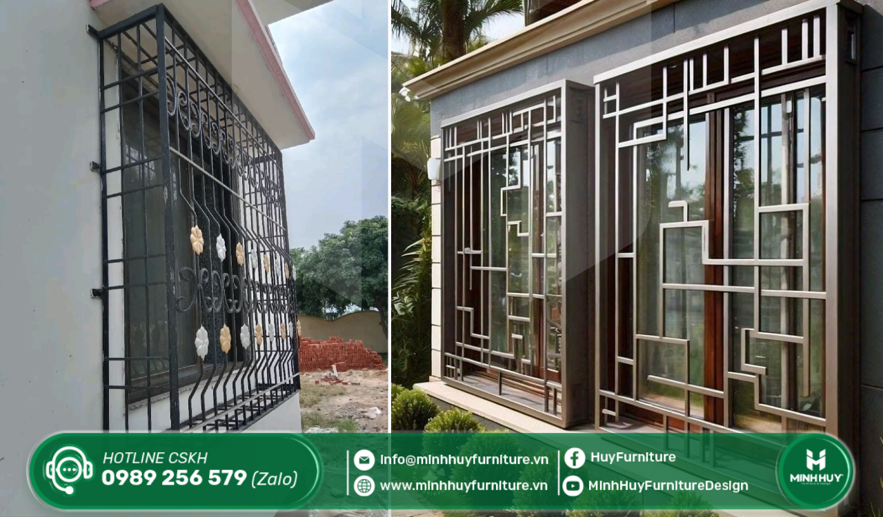 chỗ bán khung sắt bảo vệ cửa sổ tphcm