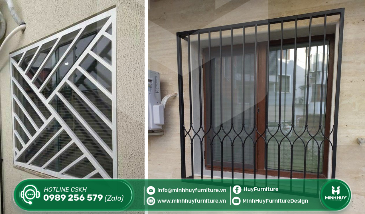 xưởng thi công khung sắt bảo vệ cửa sổ quận tân bình tphcm giá rẻ
