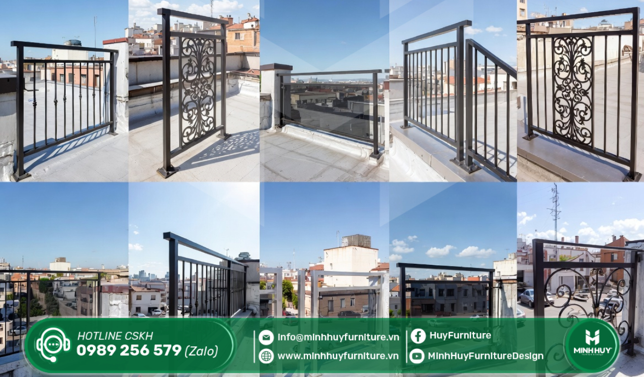 làm khung sắt bảo vệ sân thượng quận bình thạnh tphcm