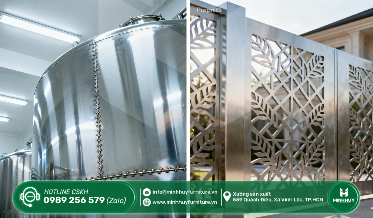 gia công inox theo yêu cầu quận bình thạnh tphcm