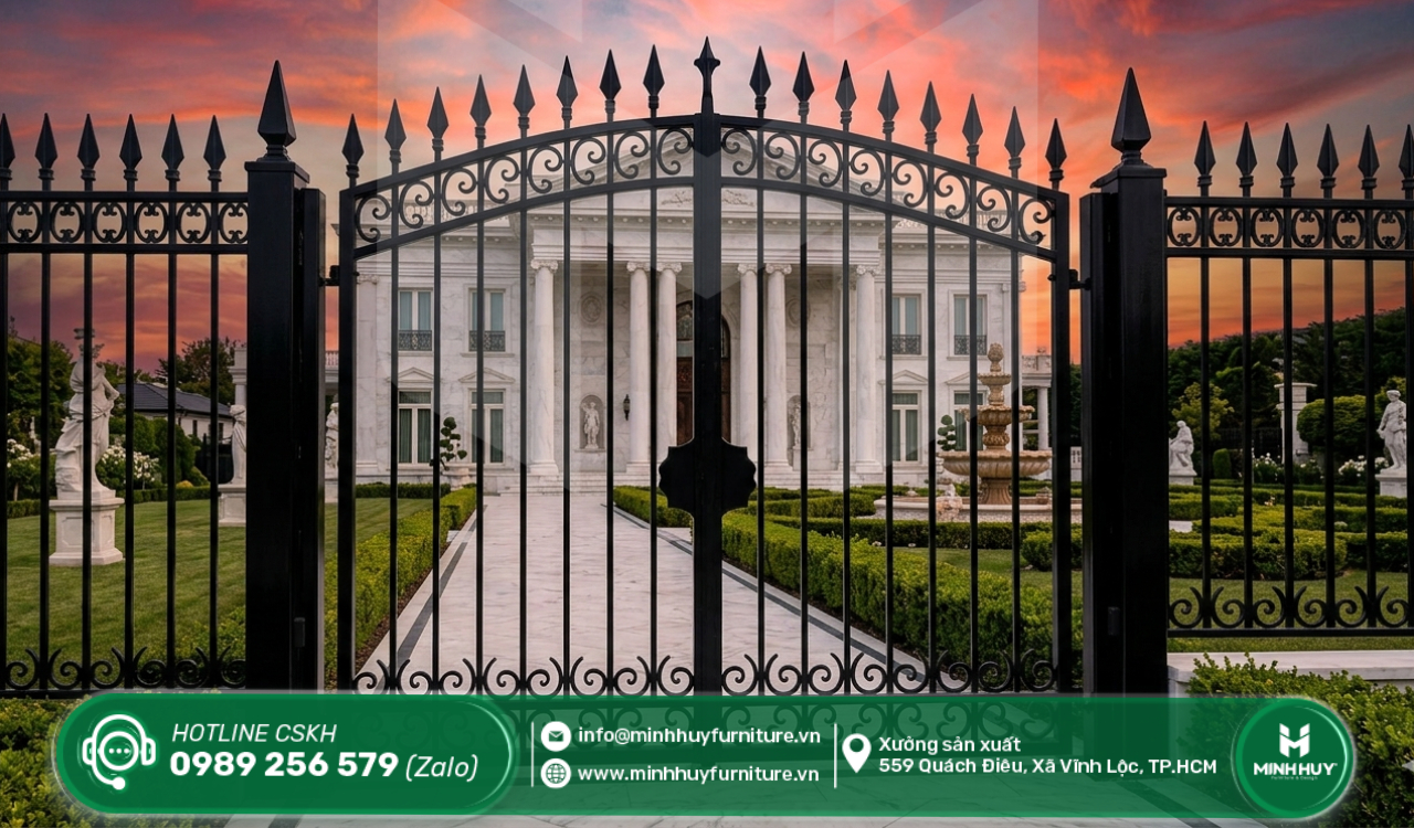 báo giá thi công khung hàng rào sắt quận 8 tphcm