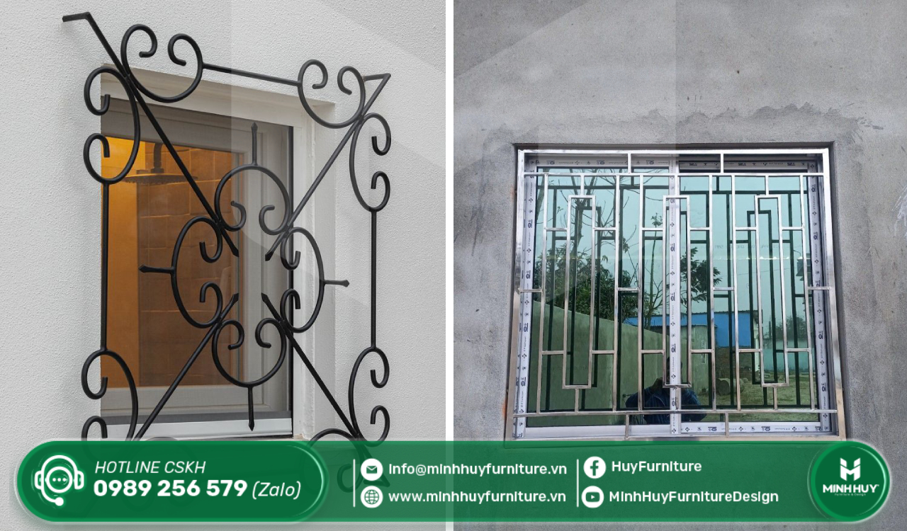 làm khung sắt bảo vệ cửa sổ quận bình thạnh tphcm giá rẻ