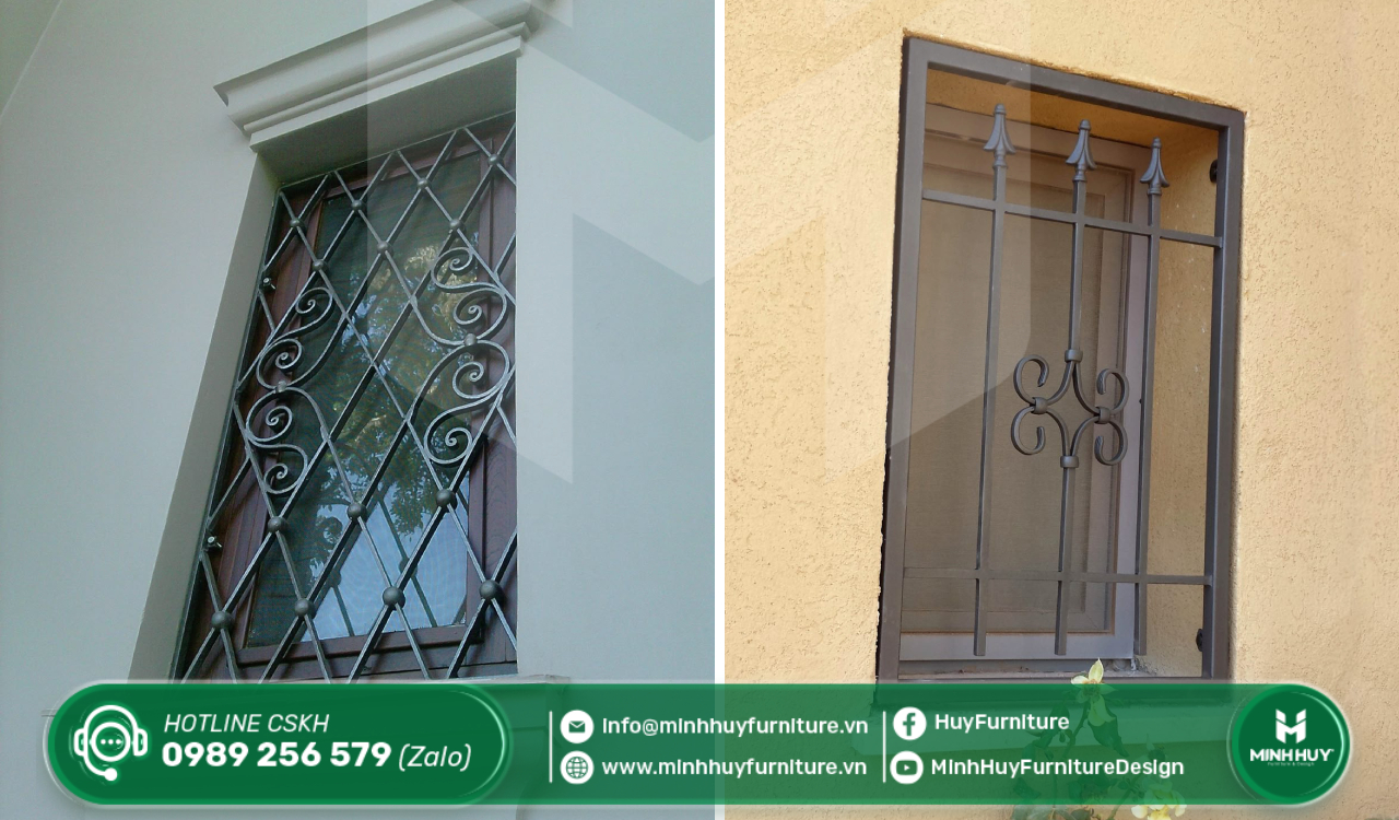 làm khung sắt bảo vệ cửa sổ quận gò vấp tphcm