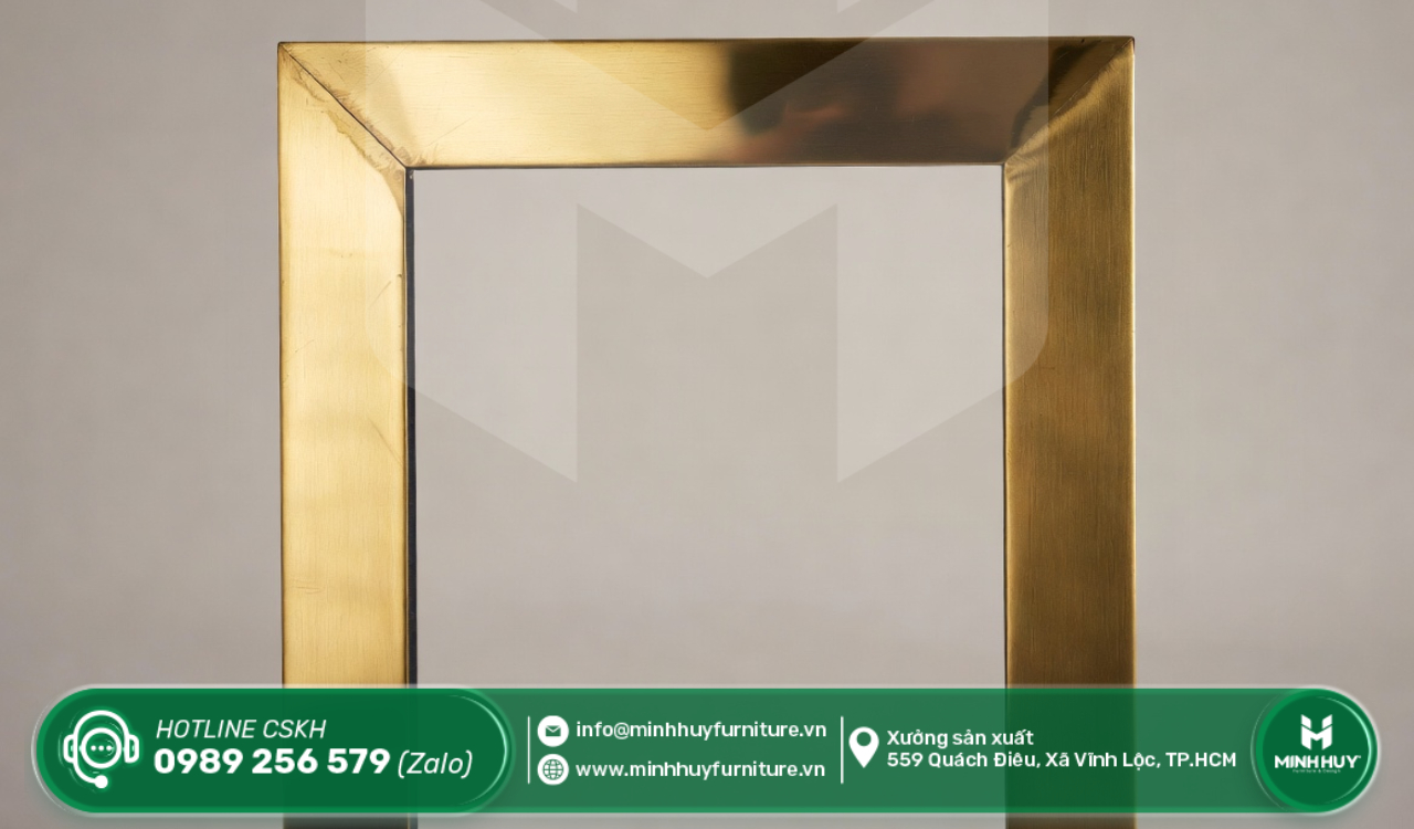 giá gia công khung kính inox mạ vàng quận phú nhuận tphcm
