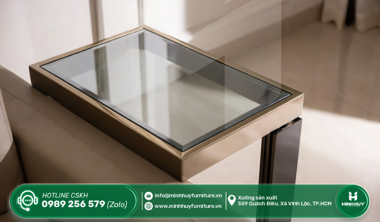 gia công khung kính inox mạ PVD giá rẻ quận 4 tphcm