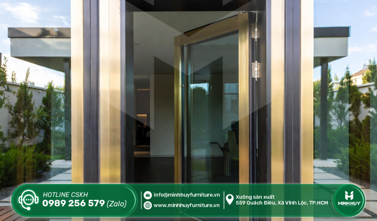 giá gia công khung kính inox mạ vàng quận 1 tphcm