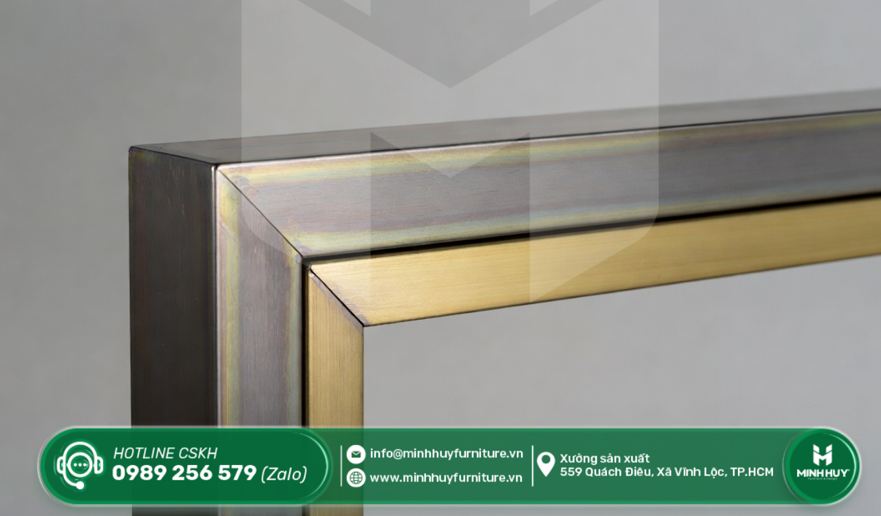 gia công khung kính inox mạ vàng quận tân bình tphcm