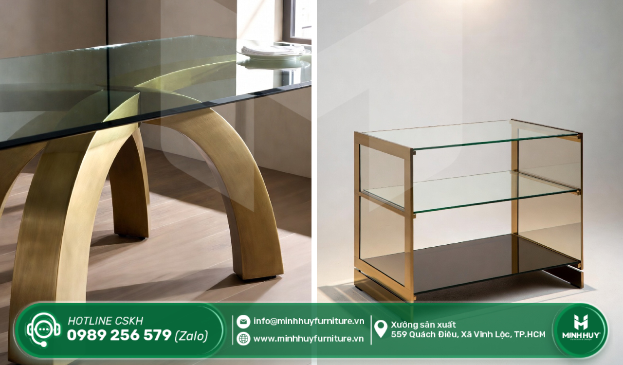 gia công khung kính inox mạ PVD giá rẻ nhà bè tphcm