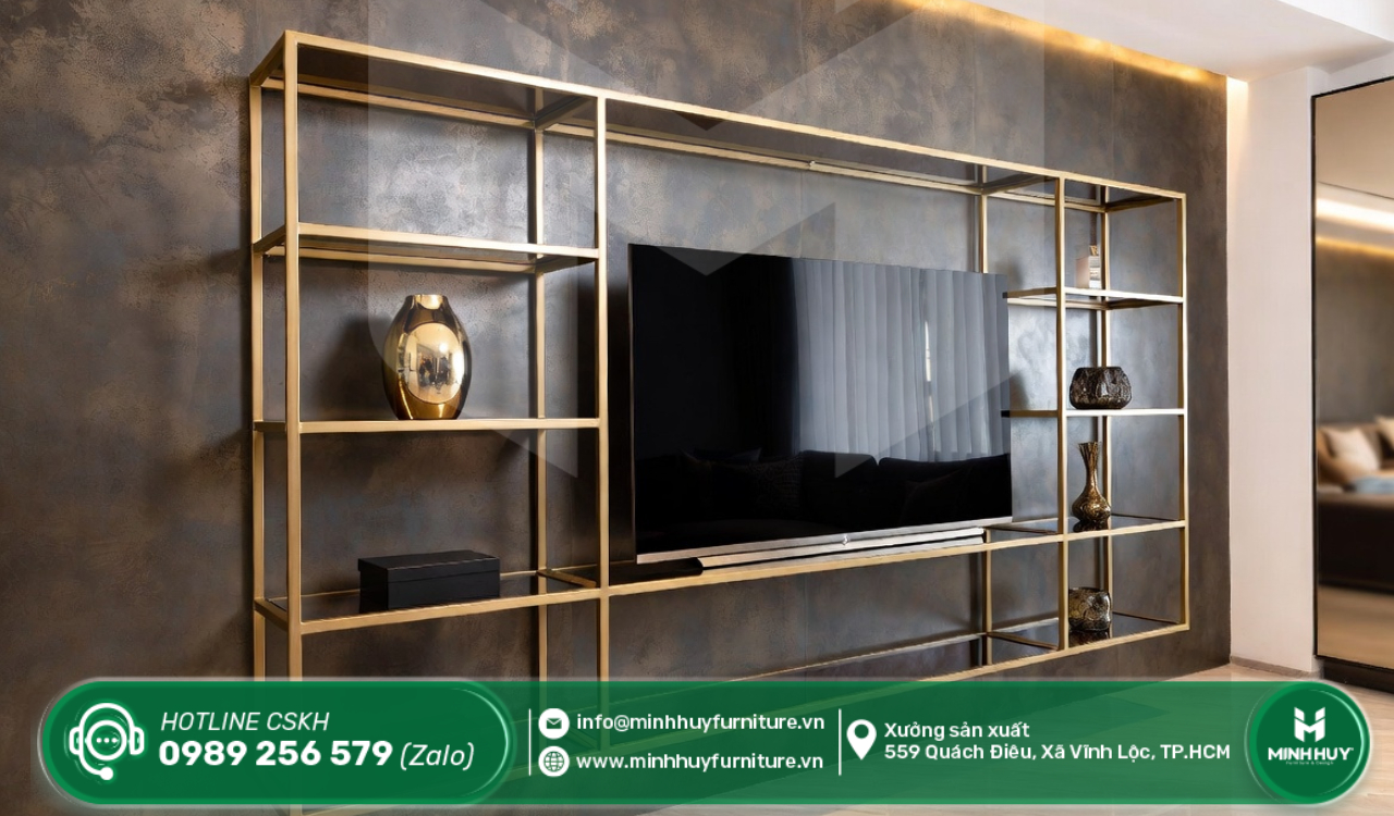 giá gia công khung kính inox mạ PVD quận 4 tphcm