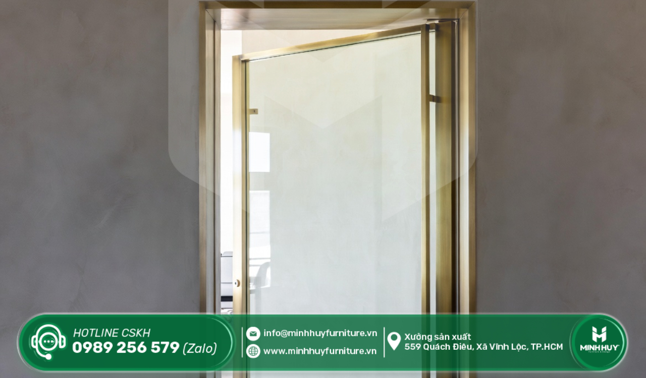 giá gia công khung kính inox mạ vàng quận 3 tphcm
