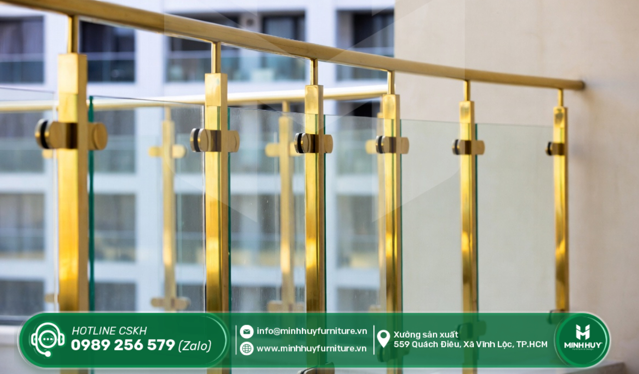 gia công khung kính inox mạ vàng giá rẻ quận 5 tphcm
