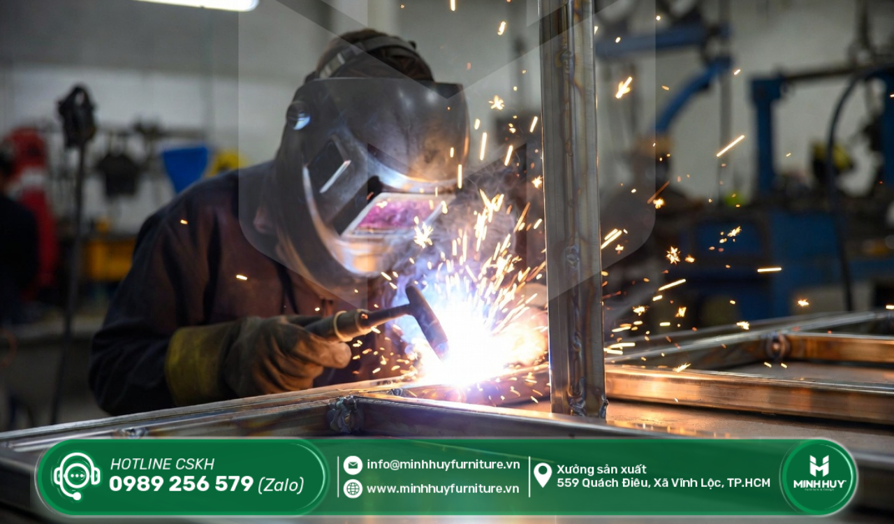 giá gia công khung kính inox mạ PVD quận 6 tphcm