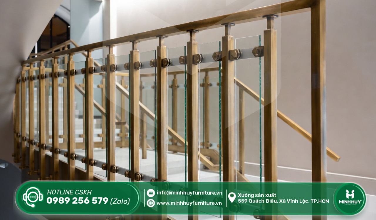 gia công khung kính inox mạ vàng giá rẻ quận 11 tphcm