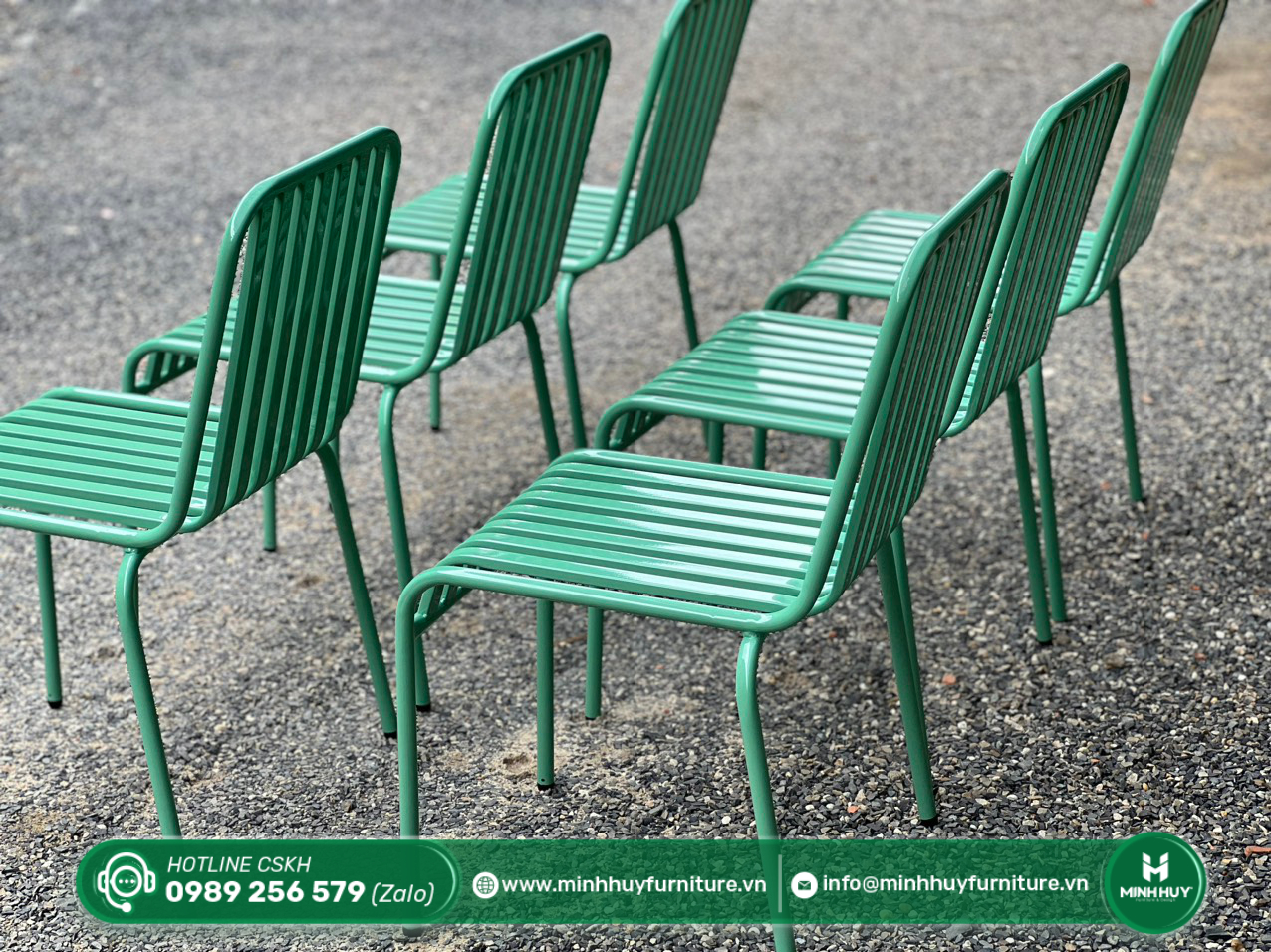 Cách vệ sinh Ghế Sắt Nan Ngoài Trời MH139