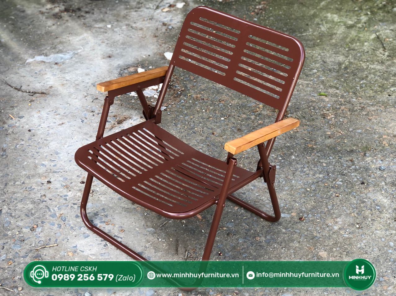 Cách vệ sinh Ghế Xếp Cafe Ngoài Trời MH143