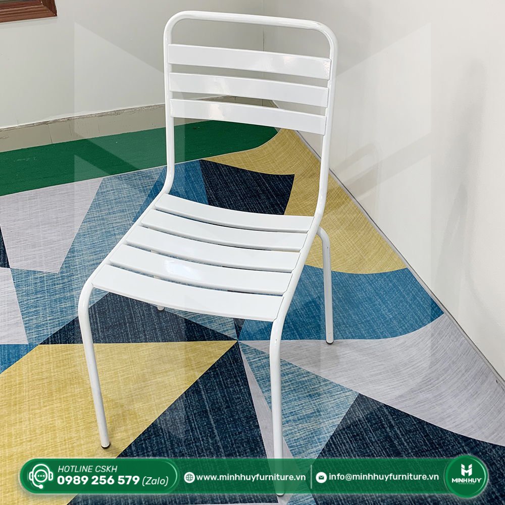 Ghế Sắt 3 Lá Không Tay MH00101