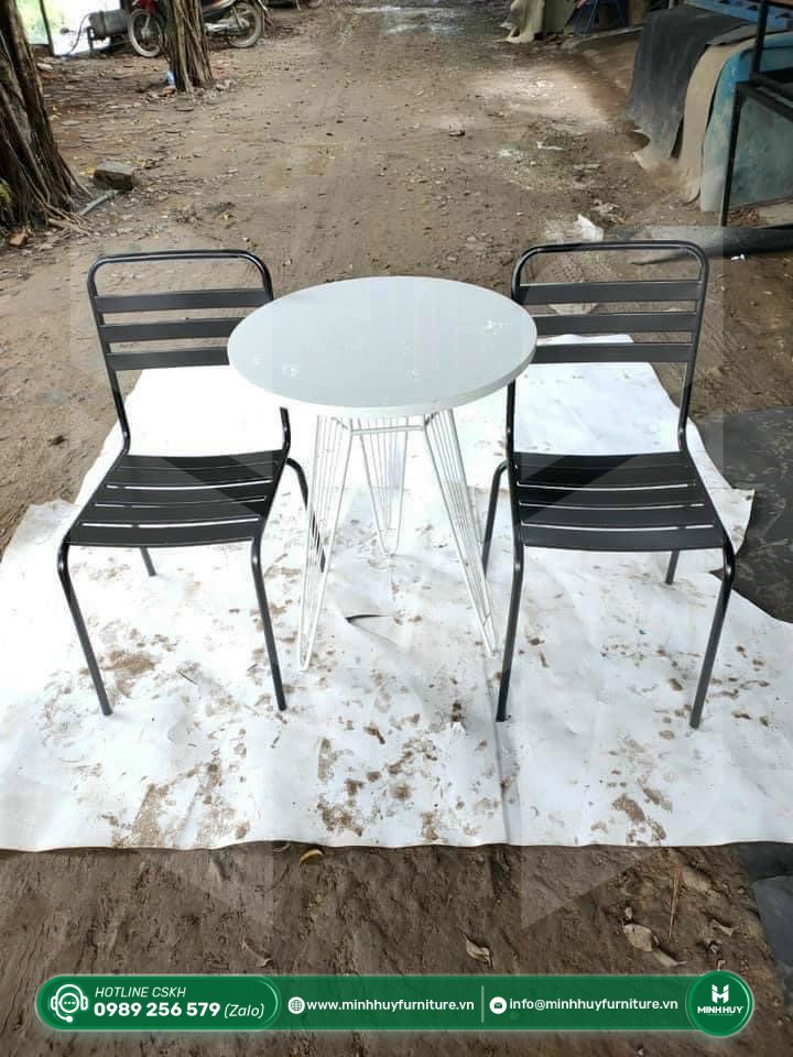 Ghế Sắt 3 Lá Không Tay MH00101