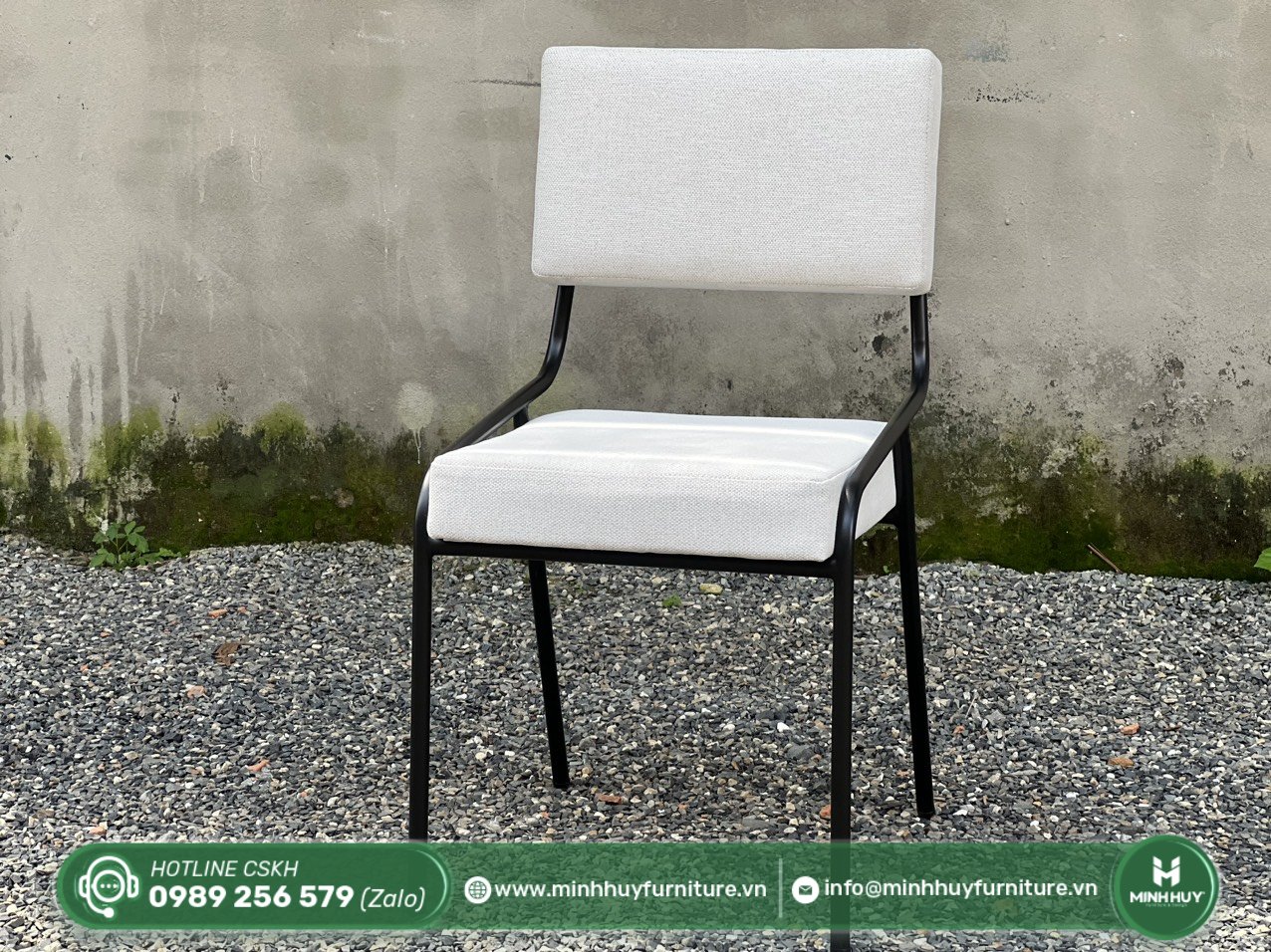 Đặc điểm sản phẩm Ghế Bọc Vải Khung Sắt Hiện Đại MH223