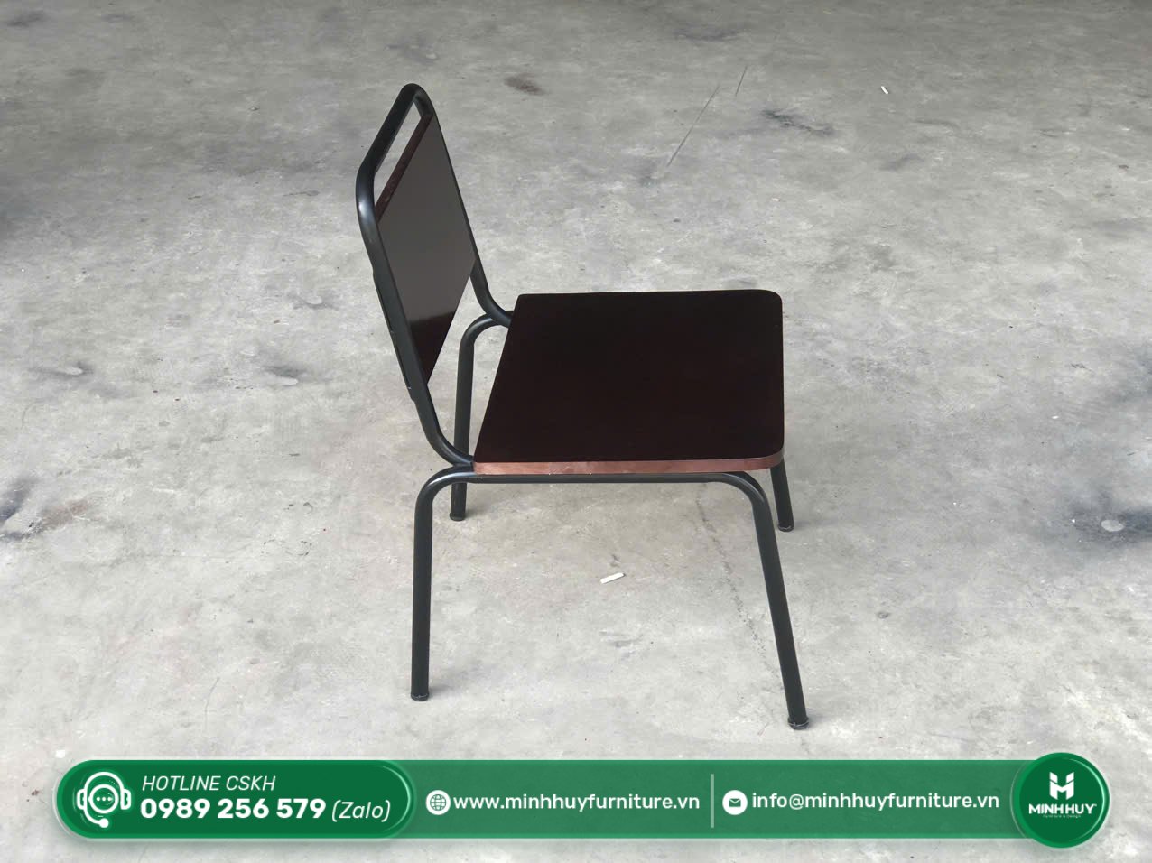 Ghế Cafe Mặt Gỗ Khung Sắt MH195 được sử dụng cho lĩnh vực nào?