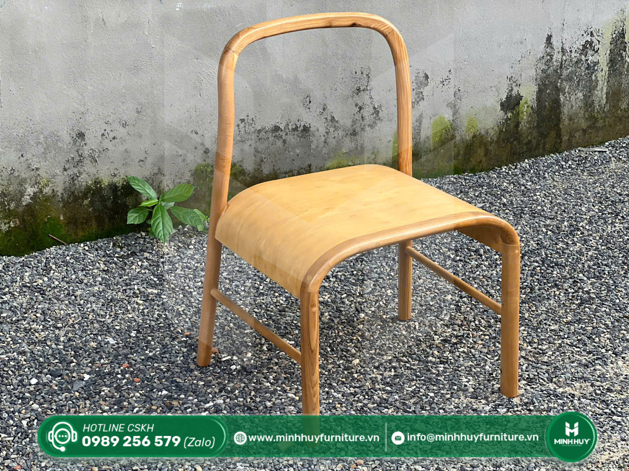 Hình ảnh thực tế mẫu Ghế Gỗ Uốn Cong MH111