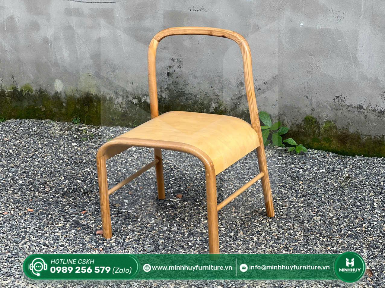 Hình ảnh thực tế mẫu Ghế Gỗ Uốn Cong MH111