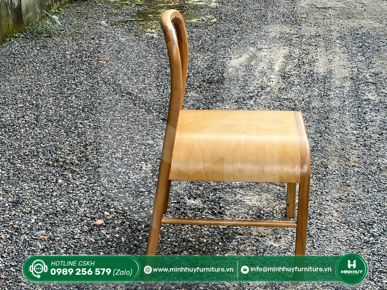 Hình ảnh thực tế mẫu Ghế Gỗ Uốn Cong MH111