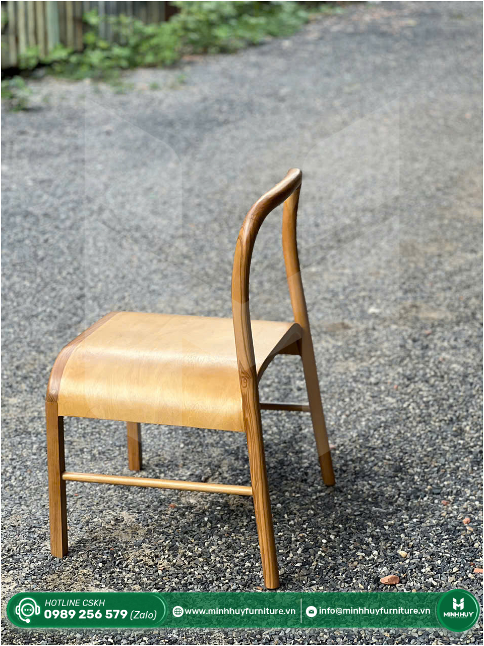 Hình ảnh thực tế mẫu Ghế Gỗ Uốn Cong MH111