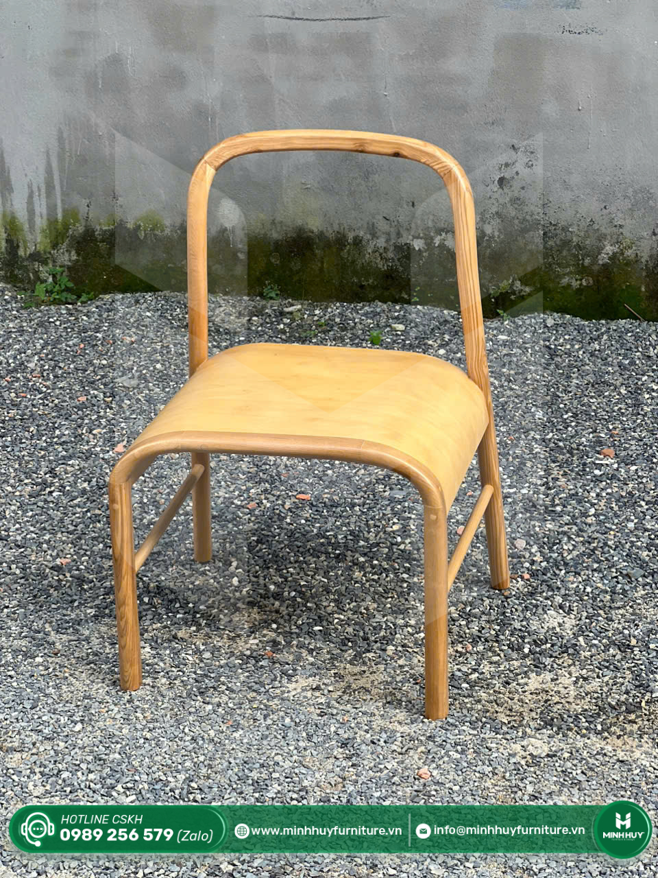 Hình ảnh thực tế mẫu Ghế Gỗ Uốn Cong MH111