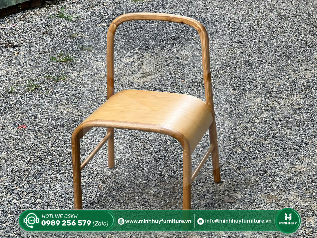 Hình ảnh thực tế mẫu Ghế Gỗ Uốn Cong MH111