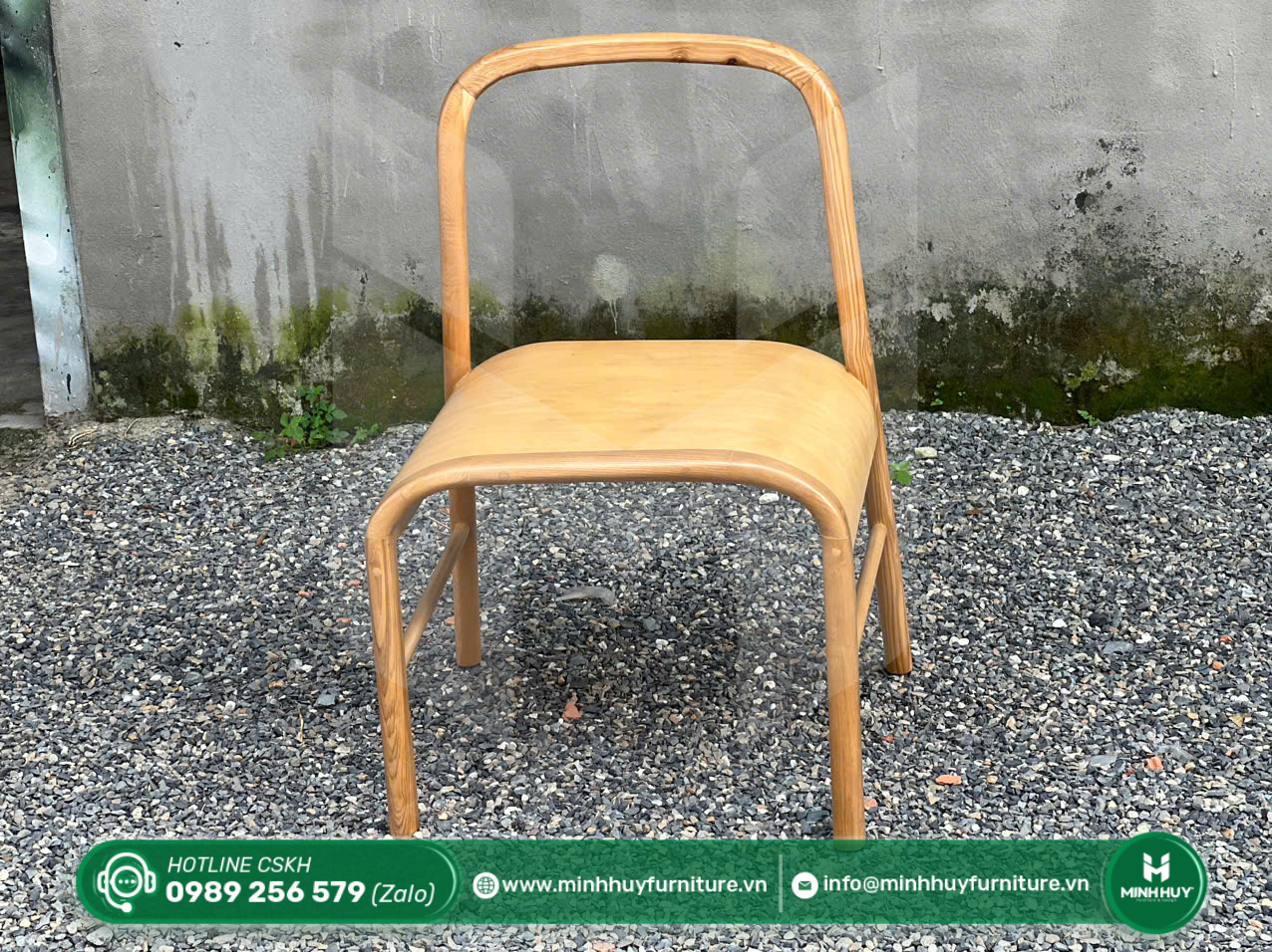 Hình ảnh thực tế mẫu Ghế Gỗ Uốn Cong MH111
