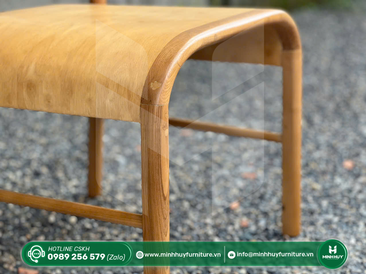 Hình ảnh thực tế mẫu Ghế Gỗ Uốn Cong MH111