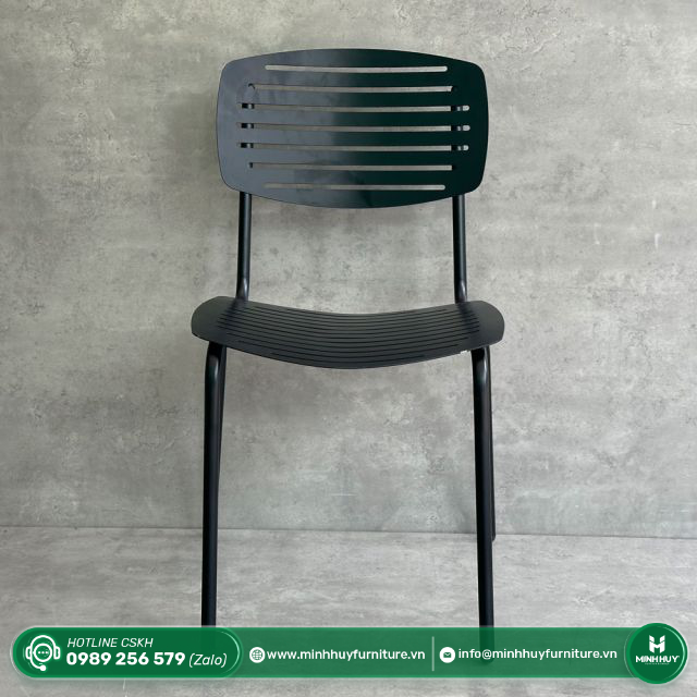 Thông số sản phẩm Ghế Ngoài Trời Khung Sắt Xẻ Rãnh Sơn Tĩnh Điện MH137