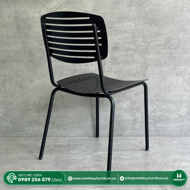 Đặc điểm sản phẩm Ghế Ngoài Trời Khung Sắt Xẻ Rãnh Sơn Tĩnh Điện MH137