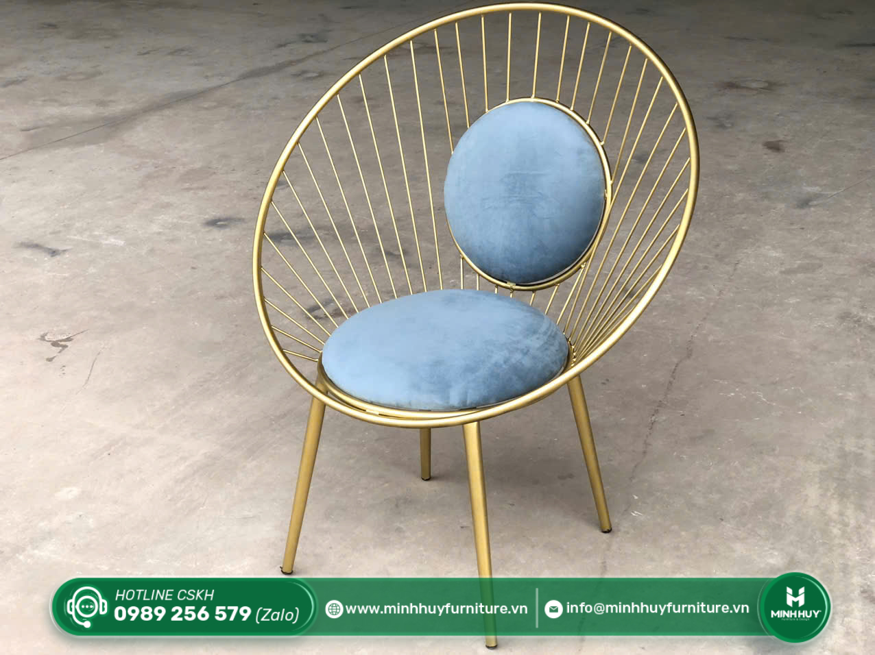 Đặc điểm sản phẩm Ghế Peacock Lưng Nan Có Nệm MH160