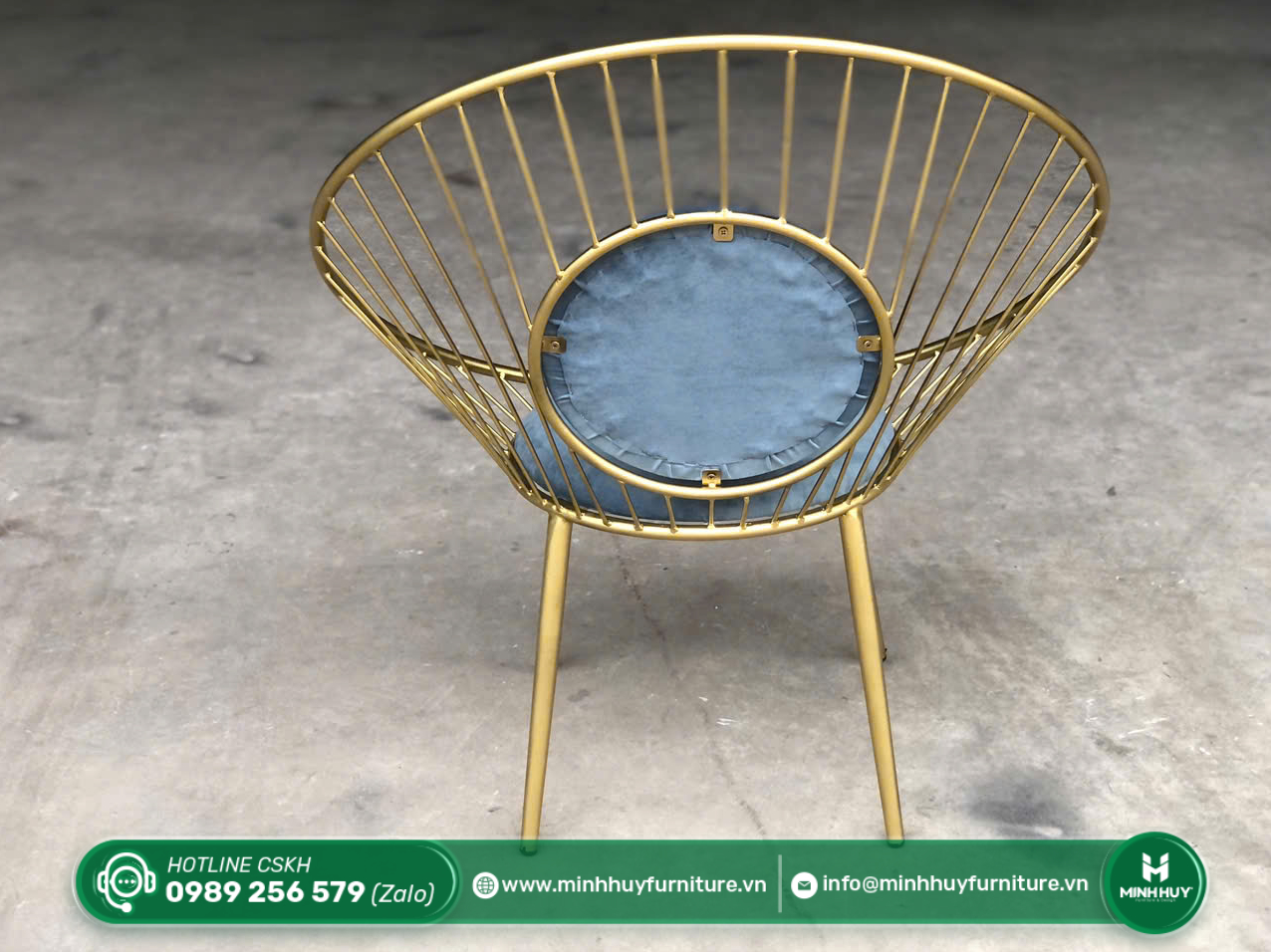Cách vệ sinh Ghế Peacock Lưng Nan Có Nệm MH160