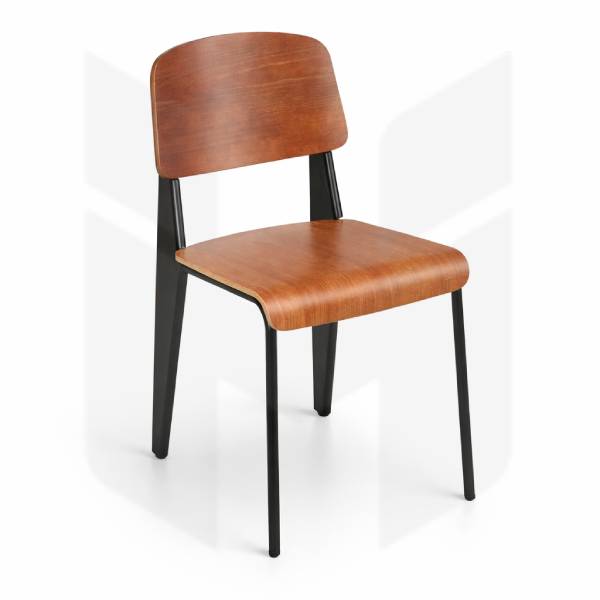 Ghế Sắt Lưng Gỗ MH106