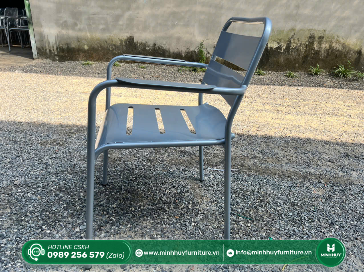 Thông số sản phẩm Ghế Sắt Ngoài Trời Huma MH189