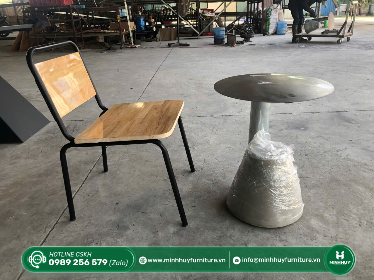Ghế Sắt Sơn Tĩnh Điện Mặt Gỗ MH128 được sử dụng cho lĩnh vực nào?