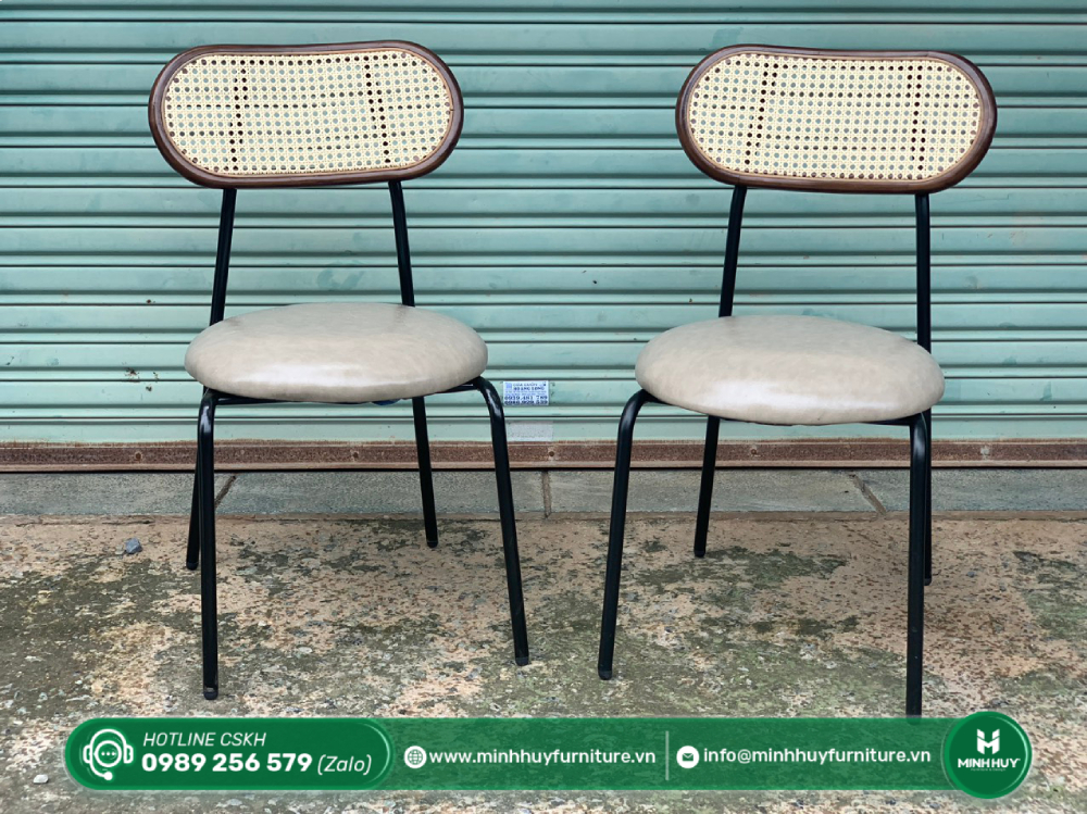 Đặc điểm sản phẩm Ghế Tựa Mây Nệm Da MH147