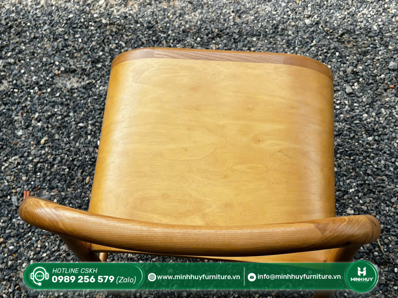 Hình ảnh thực tế mẫu Ghế Gỗ Uốn Cong Minimal MH111