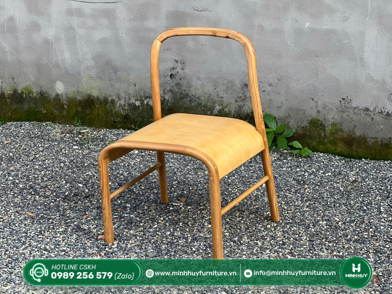 Hình ảnh thực tế mẫu Ghế Gỗ Uốn Cong Minimal MH111