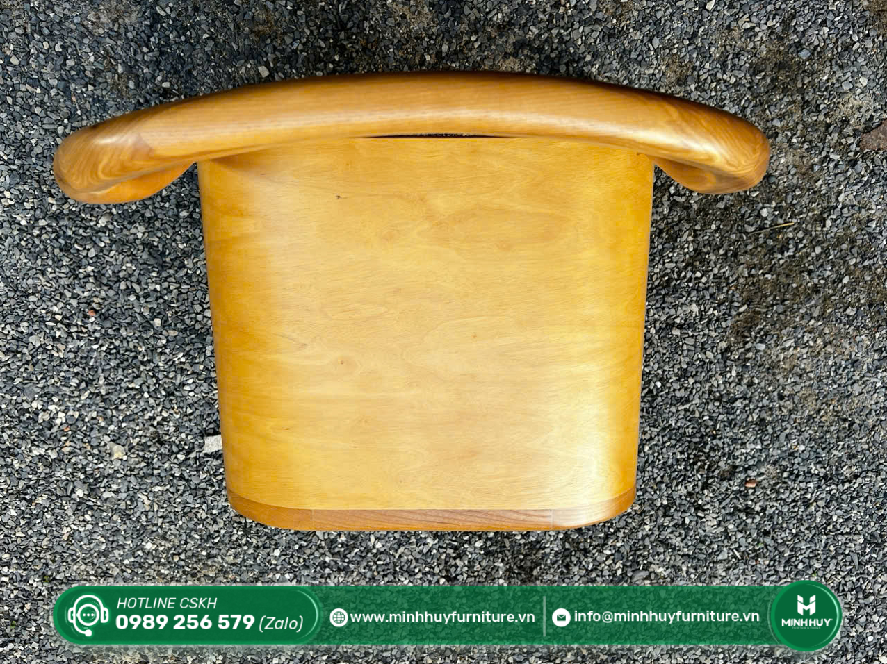 Hình ảnh thực tế mẫu Ghế Gỗ Uốn Cong Minimal MH111