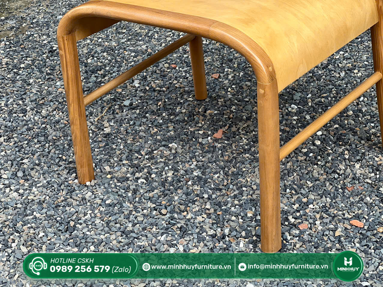 Hình ảnh thực tế mẫu Ghế Gỗ Uốn Cong Minimal MH111