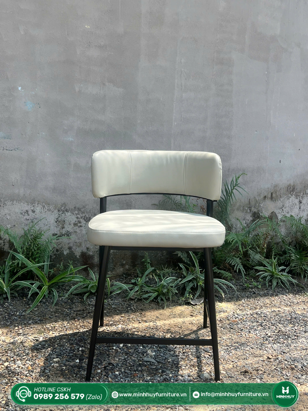 Thông số sản phẩm Ghế Bar Nệm Tựa Cong MH215