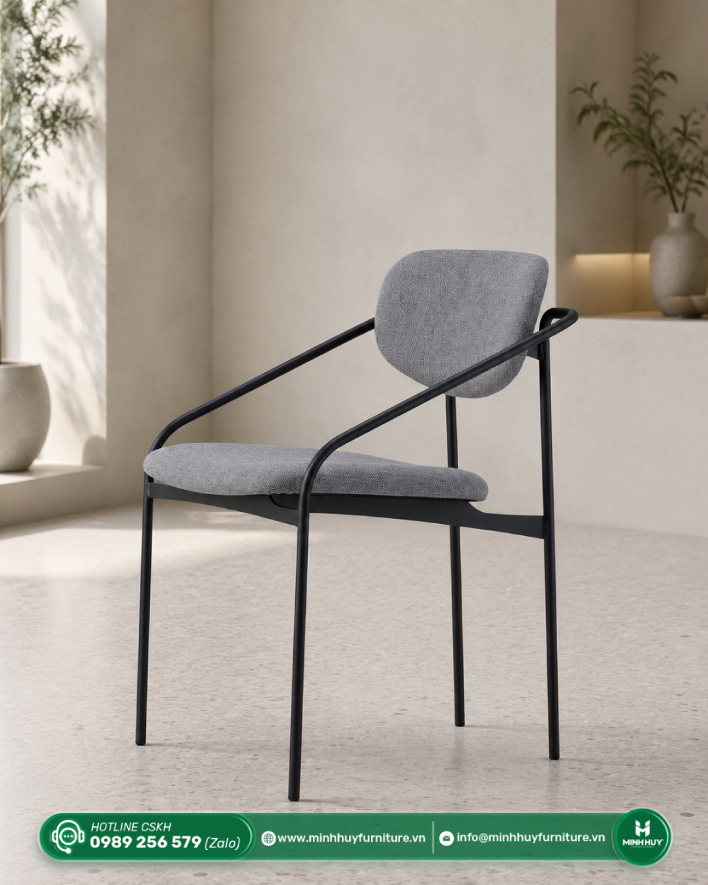 Đặc điểm sản phẩm Ghế Crank Side Chair MH254