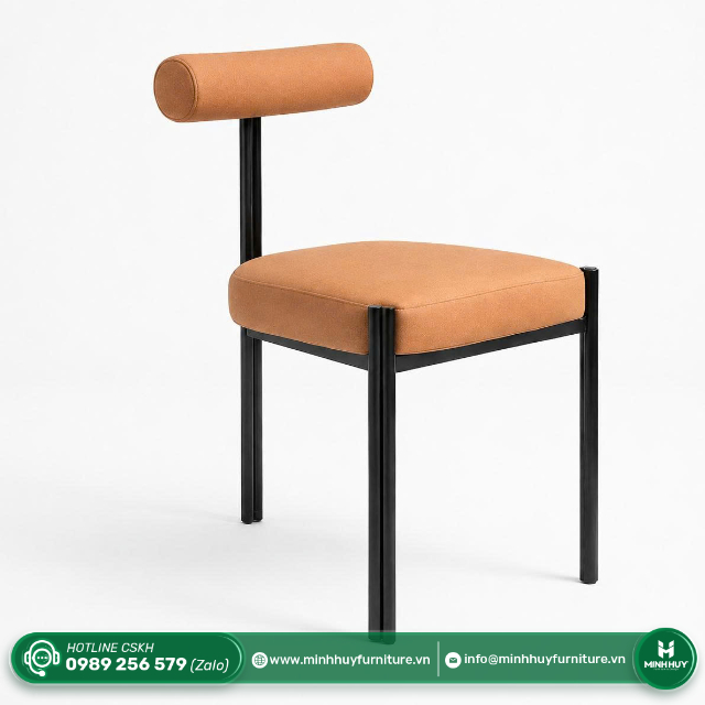 Cách vệ sinh Ghế nệm bọc vải chân sắt MH229