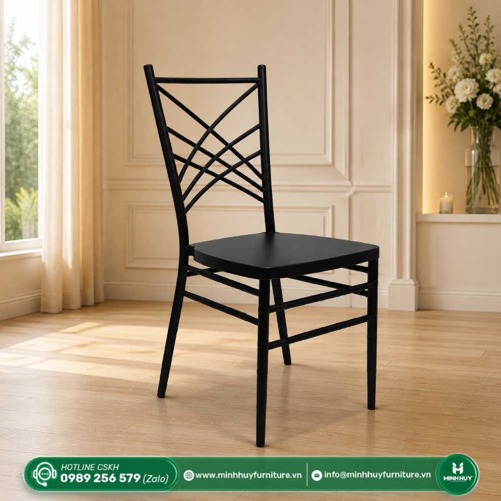 Ghế Nhà Hàng Khung Sắt Sơn Tĩnh Điện MH235 được sử dụng cho lĩnh vực nào?