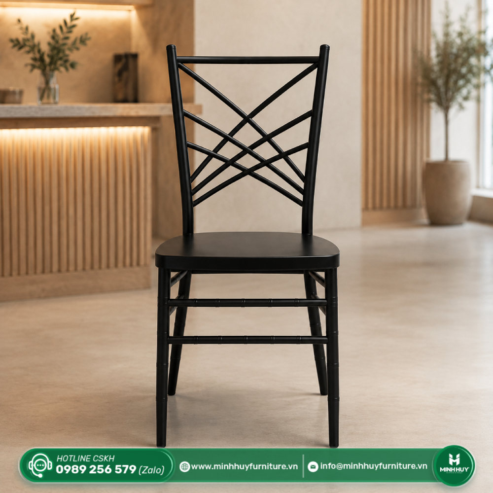 Cách vệ sinh Ghế Nhà Hàng Khung Sắt Sơn Tĩnh Điện MH235
