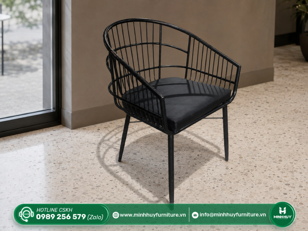 Thông số sản phẩm Ghế Sắt Bo Tròn Osaka MH226